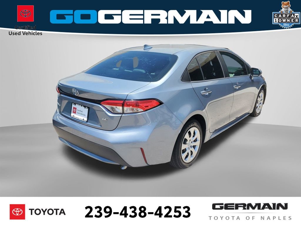 Certified 2020 Toyota Corolla LE FWD image 8
