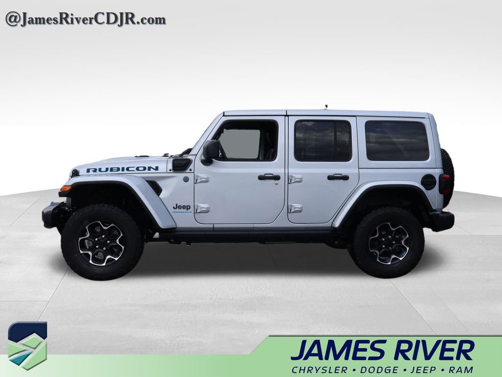 Used 2023 Jeep Wrangler Unlimited Rubicon 4xe w/ Cold Weather Group AWD/4WD image 2