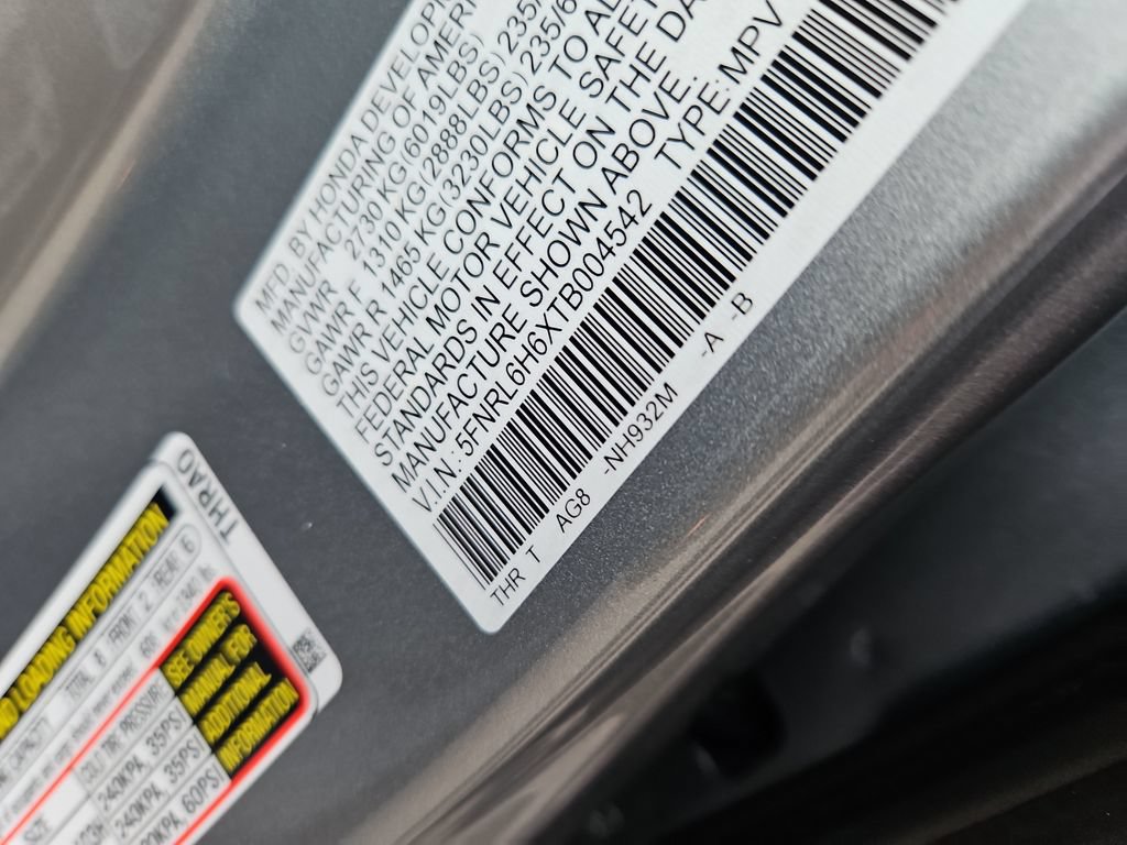 Certified 2026 Honda Odyssey EX-L image 14