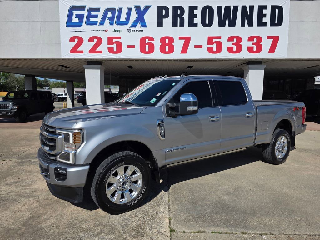 Used 2020 Ford F250 Platinum w/ FX4 Off-Road Package AWD/4WD image 1