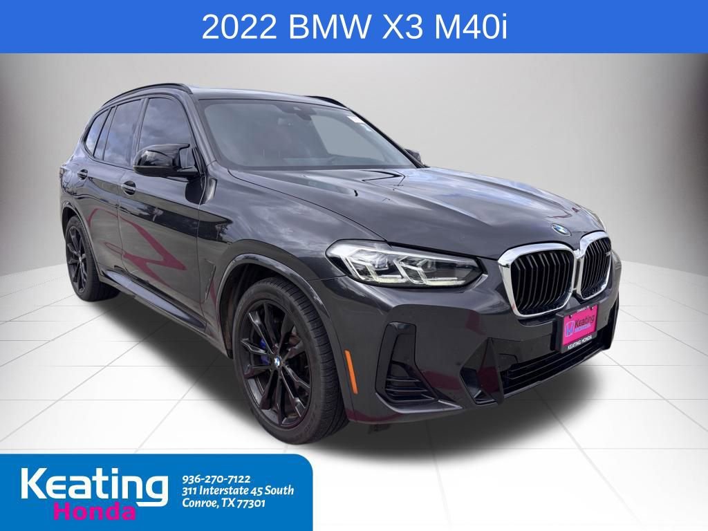 Used 2022 BMW X3 M40i w/ Premium Package AWD/4WD video 1