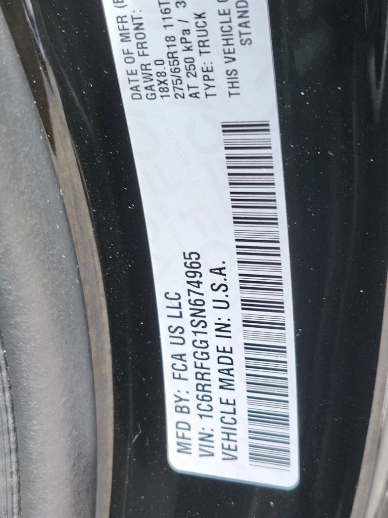 Used 2025 RAM 1500 Tradesman w/ Night Edition AWD/4WD image 32