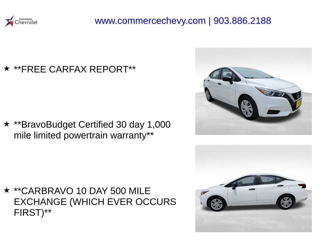 Used 2022 Nissan Versa S FWD image 5