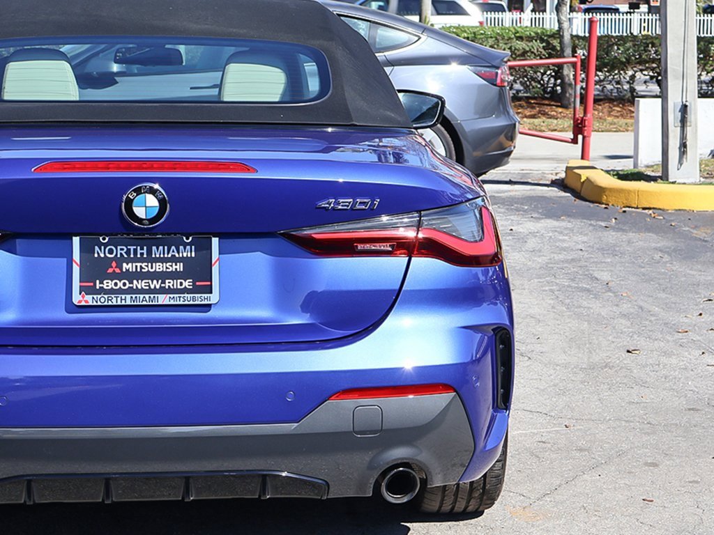 Used 2023 BMW 430i Convertible w/ M Sport Package image 24