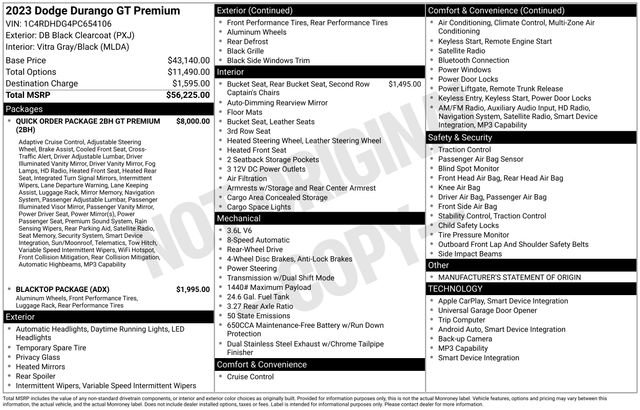 Used 2023 Dodge Durango GT RWD image 15