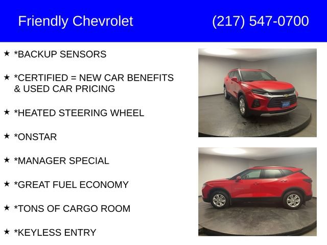 Certified 2022 Chevrolet Blazer LT FWD image 12