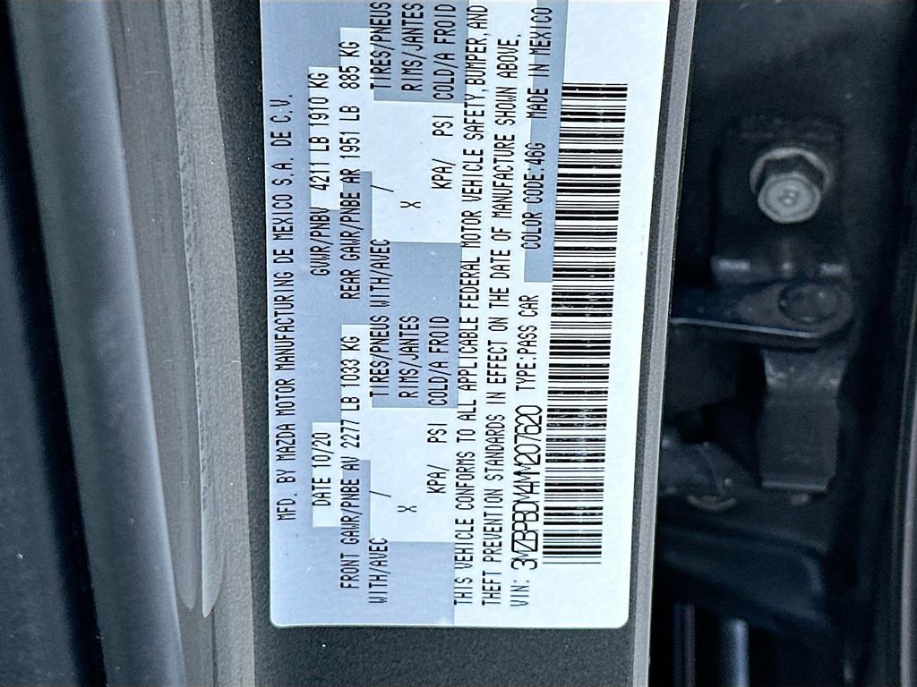 Used 2021 MAZDA MAZDA3 s image 33