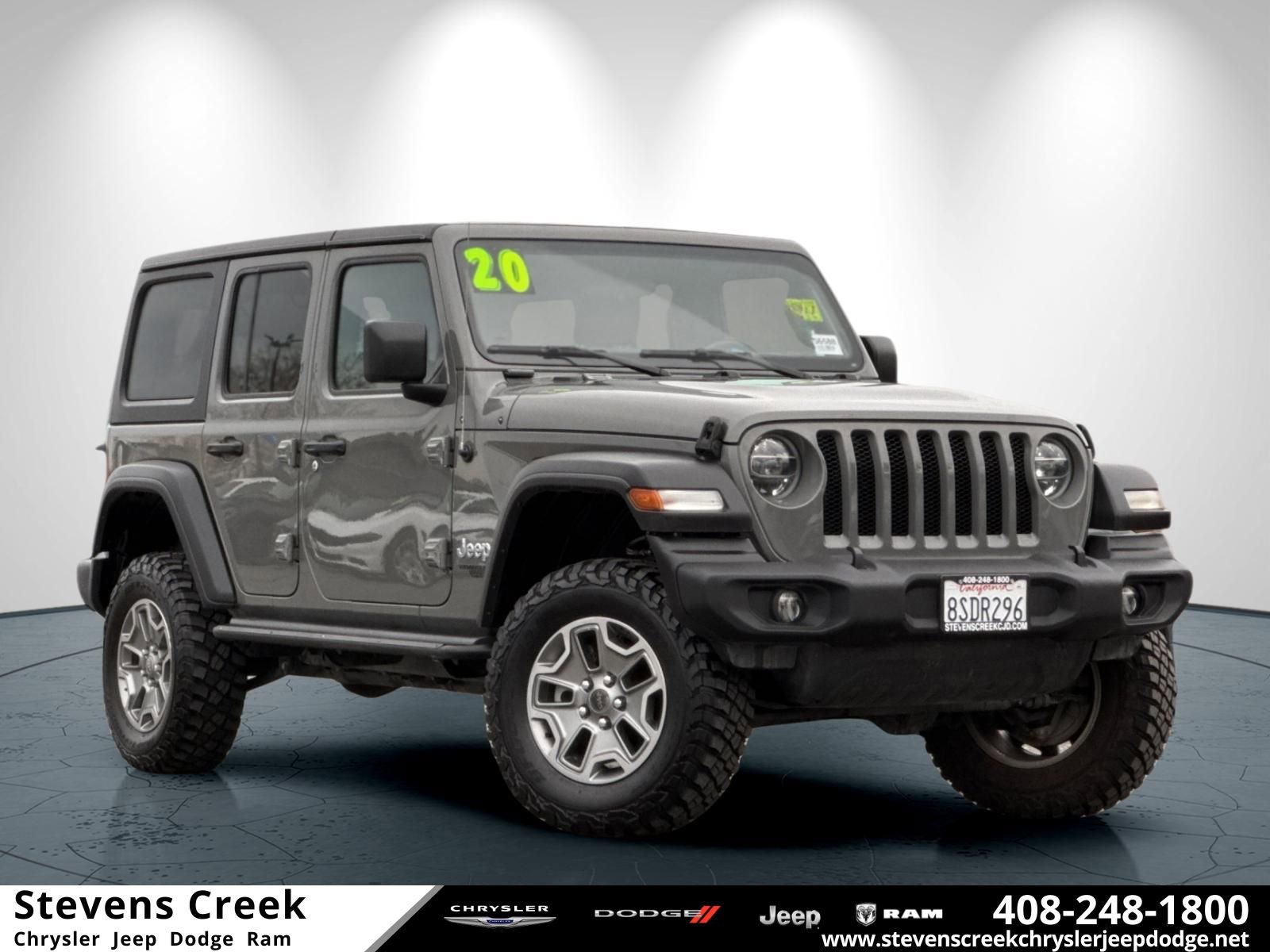 Used 2020 Jeep Wrangler Unlimited Sport S