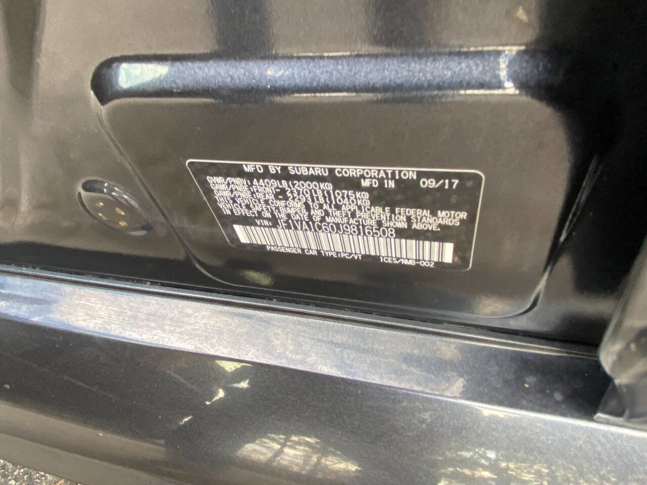 Used 2018 Subaru WRX Premium image 53