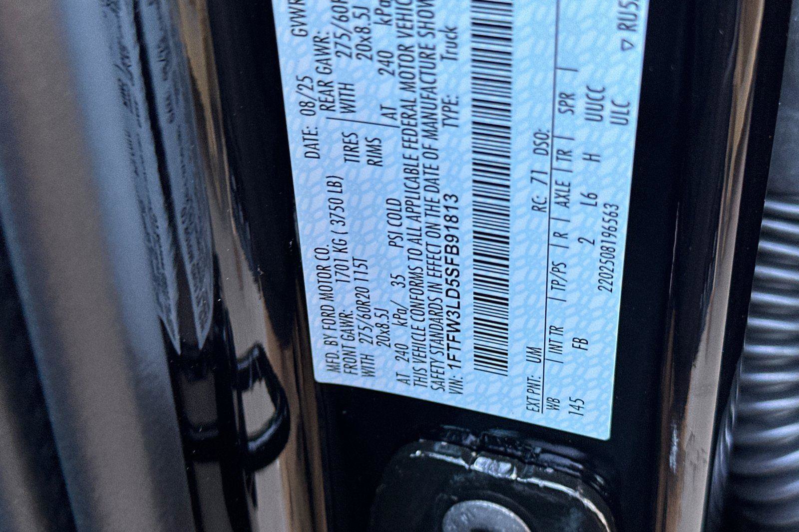 New 2025 Ford F150 XLT w/ Equipment Group 302A MID image 24