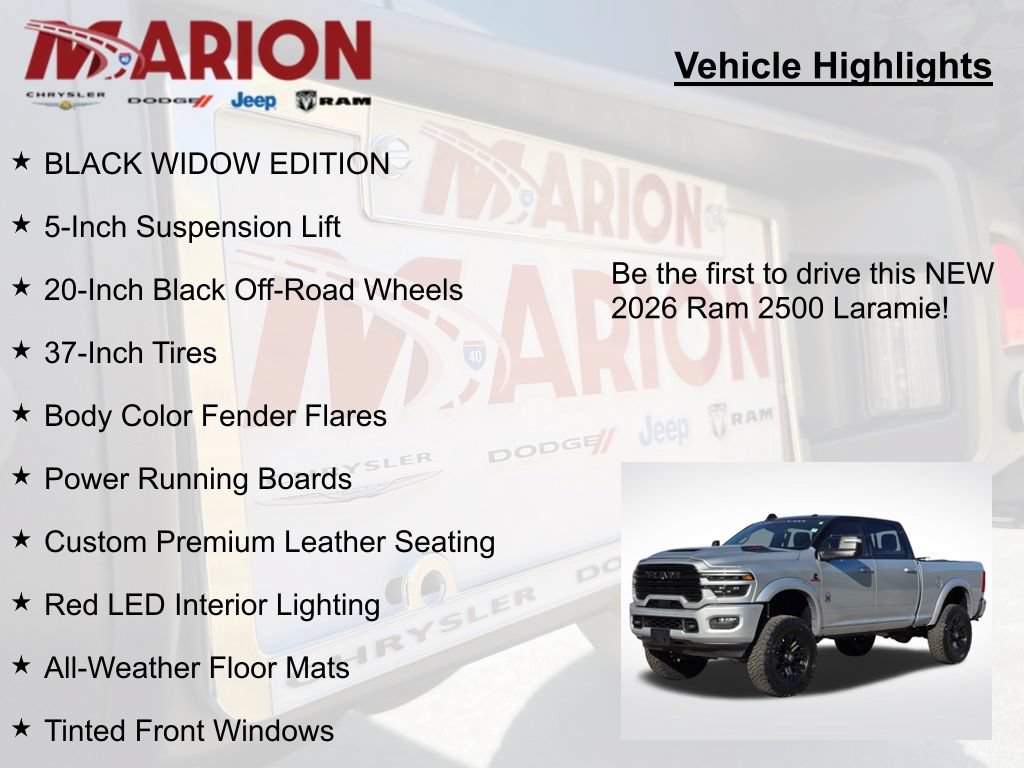 New 2026 RAM 2500 Laramie w/ Night Edition AWD/4WD image 5