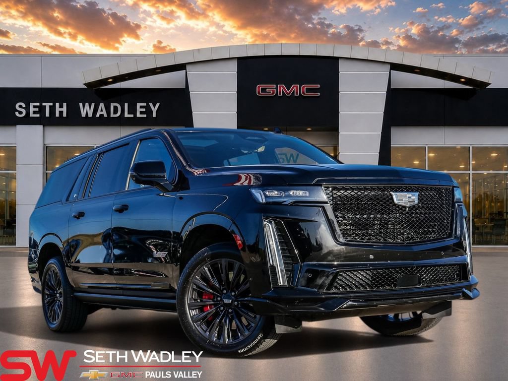 Used 2023 Cadillac Escalade ESV V w/ LPO, ONYX Package AWD/4WD image 1