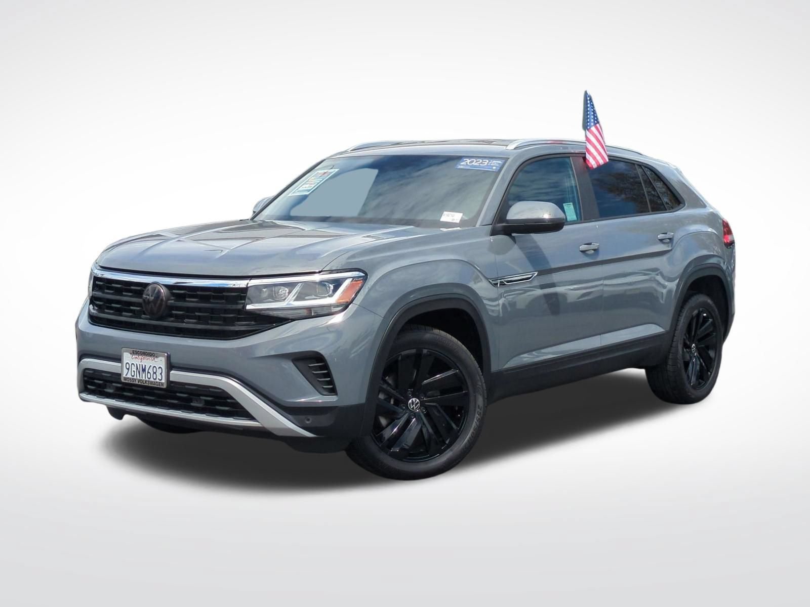 Certified 2023 Volkswagen Atlas Cross Sport SE w/ Black Wheel Package