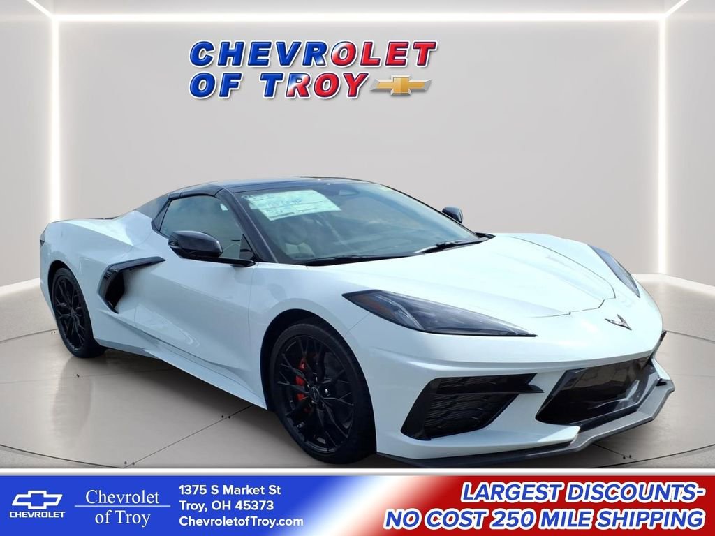 New 2026 Chevrolet Corvette Stingray Preferred Conv w/ Stealth Interior Trim Package RWD image 1