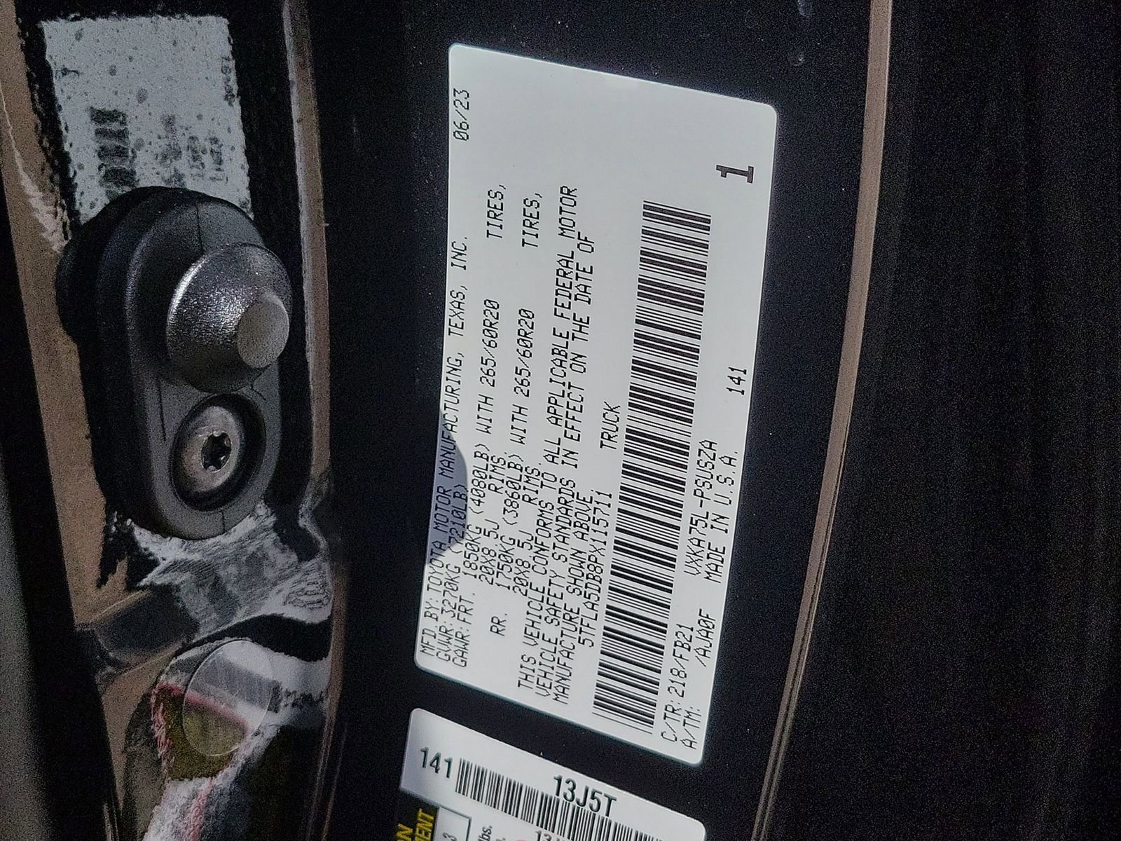 Used 2023 Toyota Tundra SR5 AWD/4WD image 32