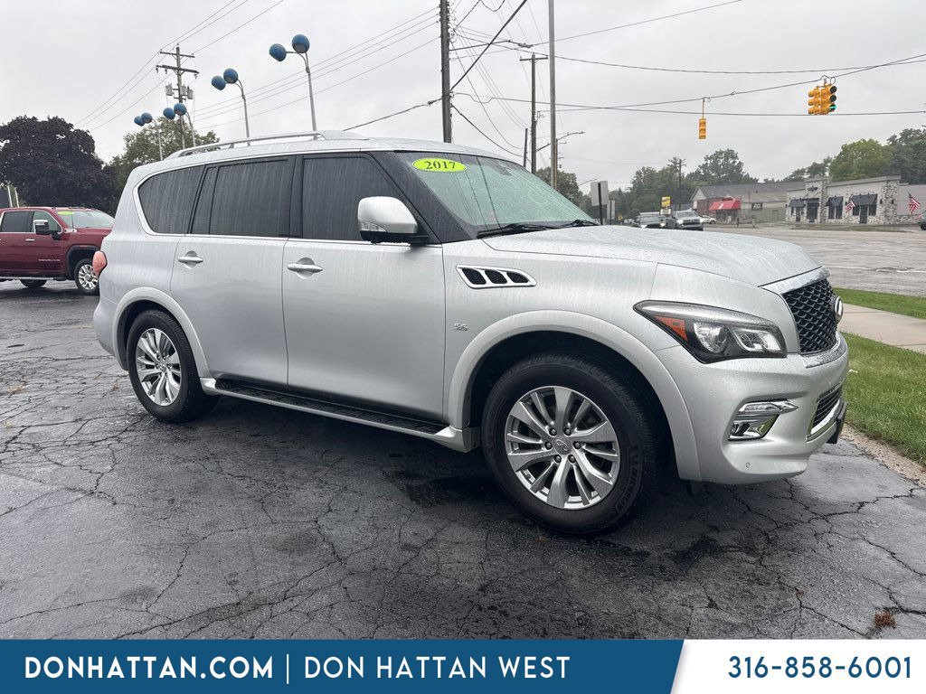 Used 2017 INFINITI QX80 4WD w/ Driver Assistance Package
