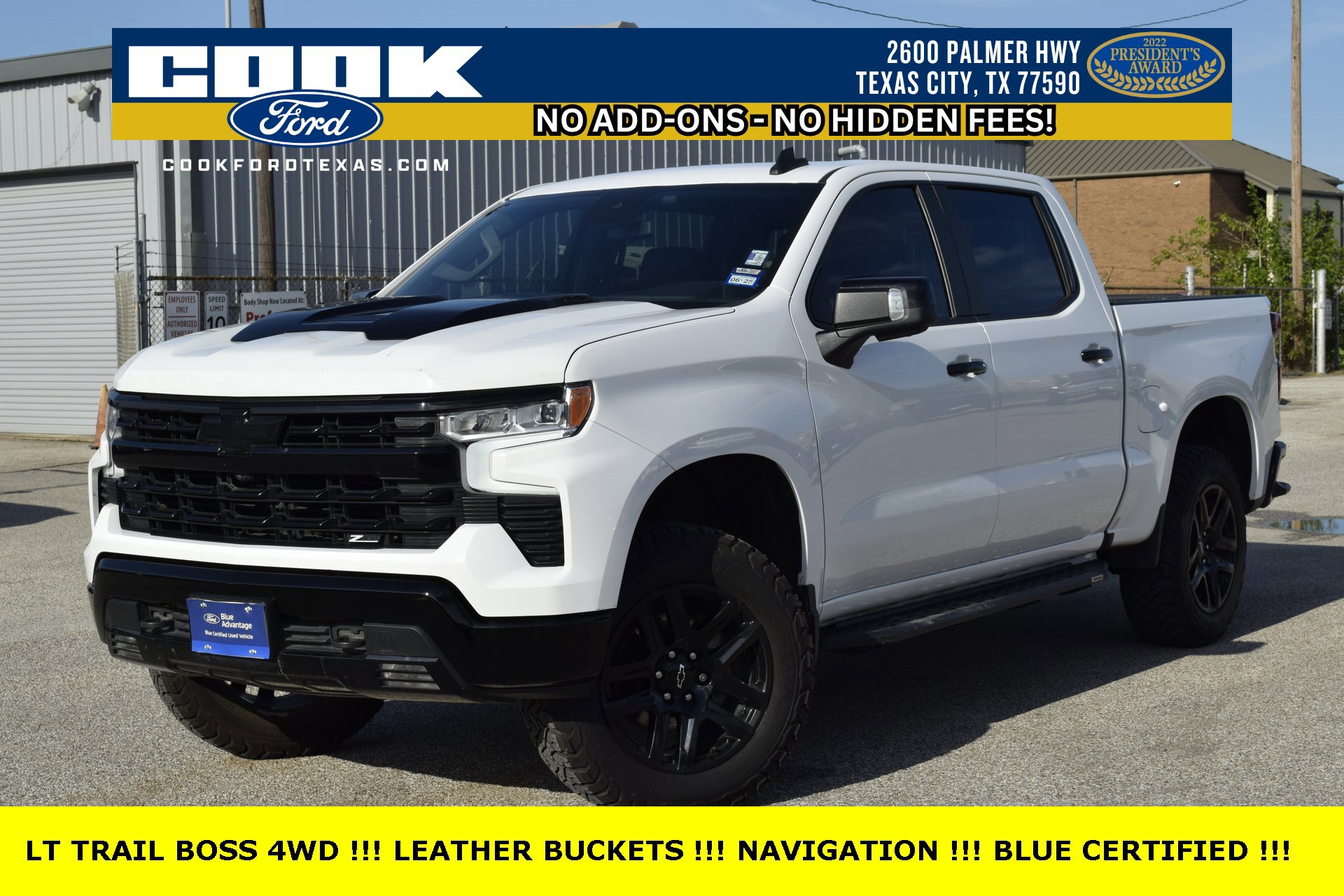 Used 2022 Chevrolet Silverado 1500 LT Trail Boss w/ LT Trail Boss Premium Package