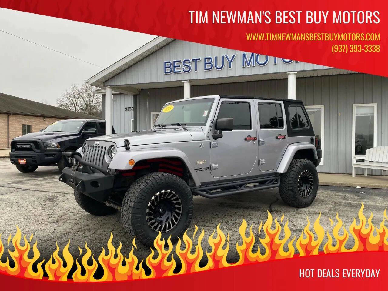 Used 2015 Jeep Wrangler Unlimited Sahara w/ Connectivity Group