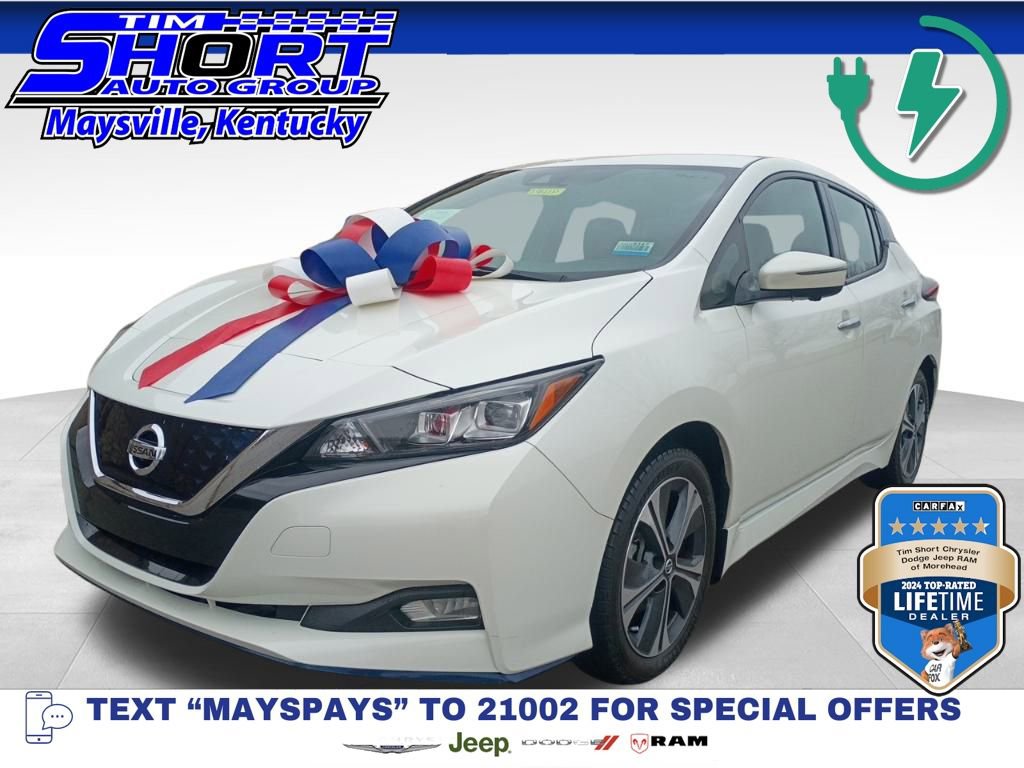 Used 2021 Nissan Leaf SL Plus FWD image 1