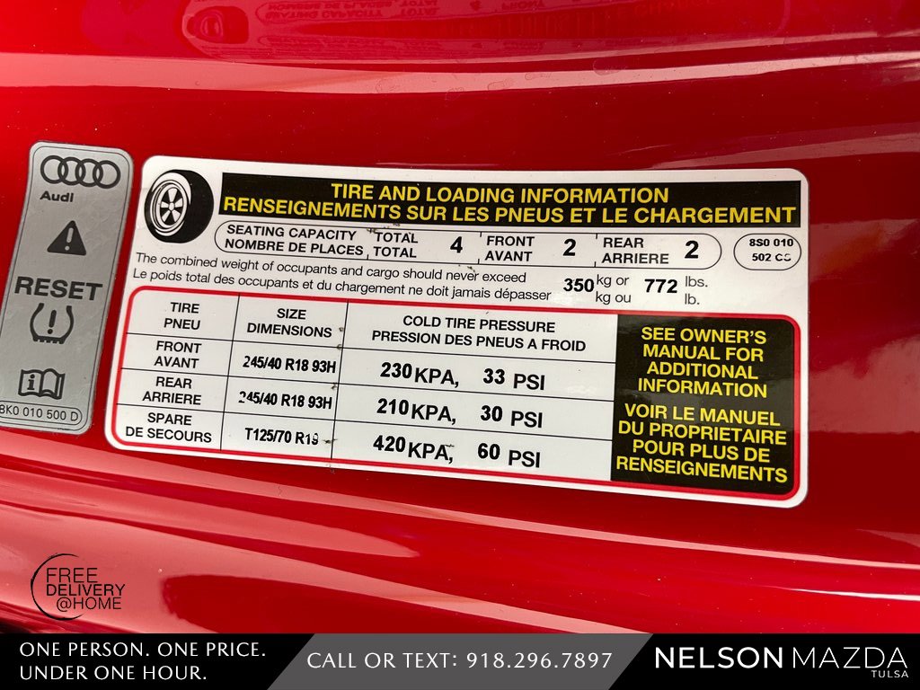 Used 2019 Audi TT 2.0T w/ Technology Package image 47