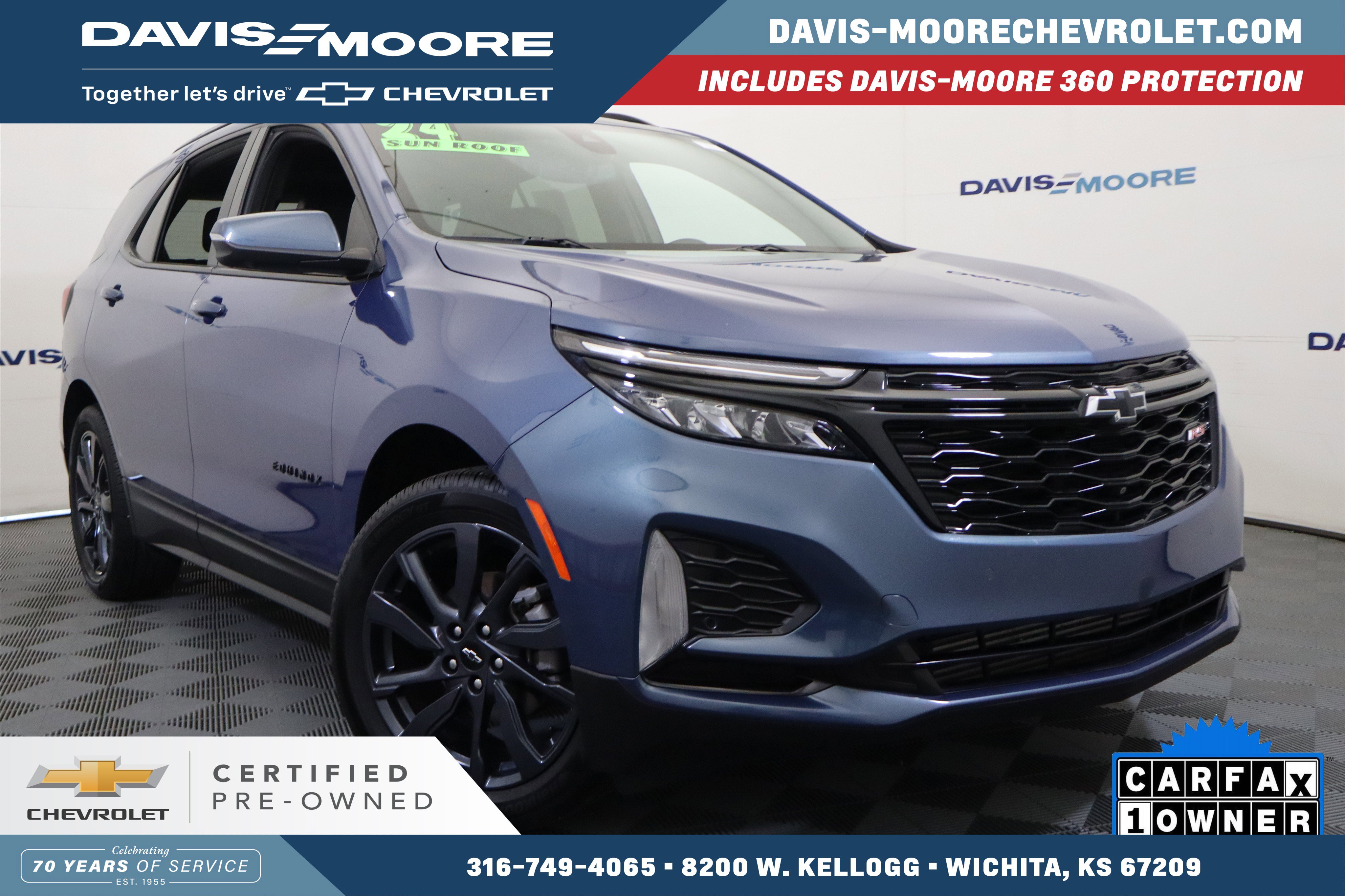 Certified 2024 Chevrolet Equinox RS w/ RS Leather Package