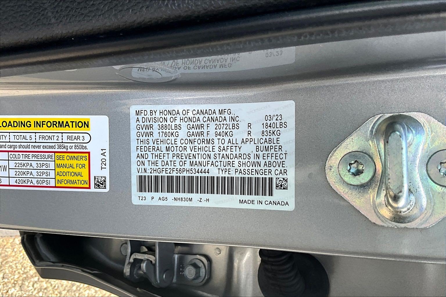 Used 2023 Honda Civic Sport image 33