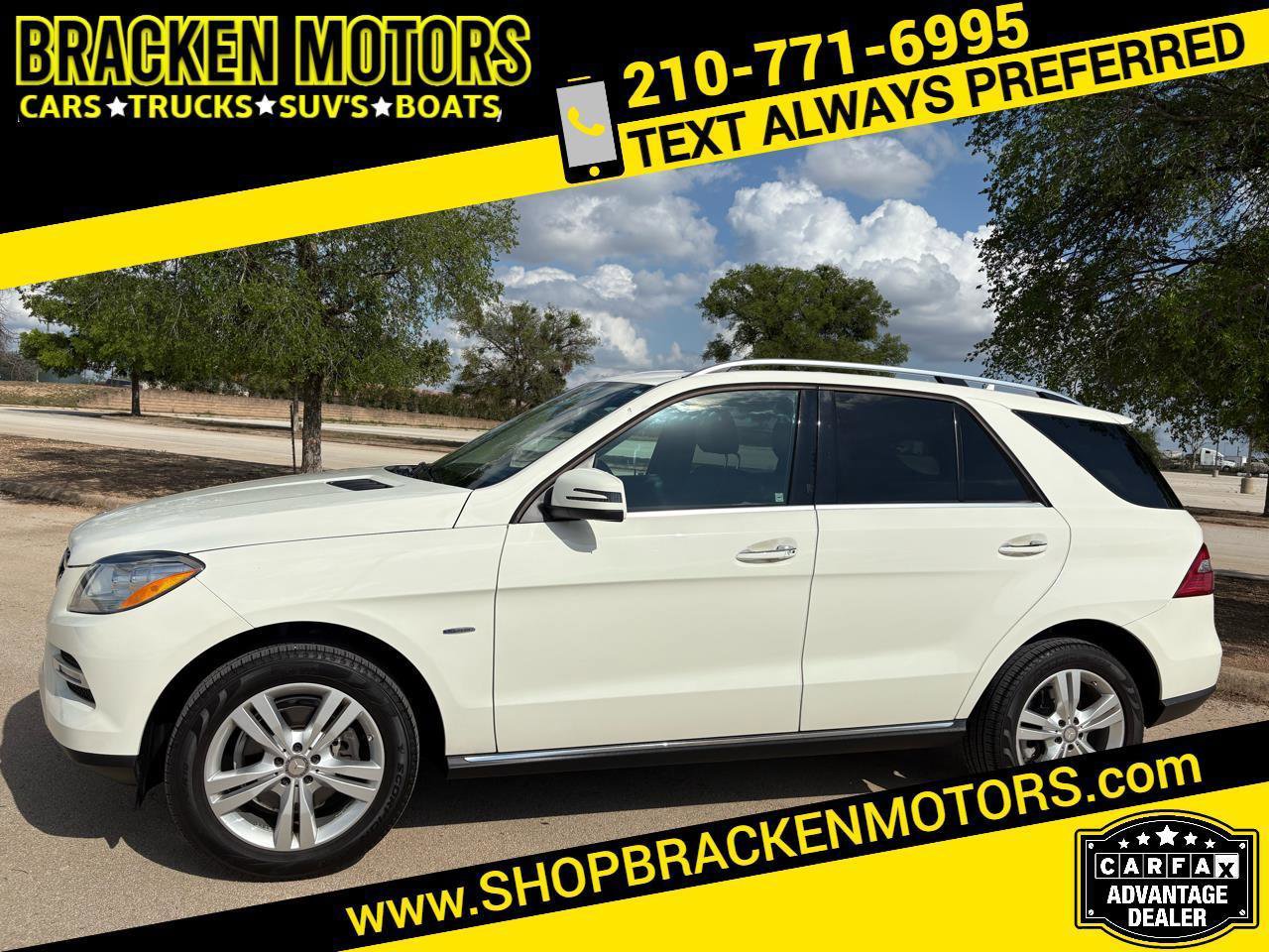 Used 2012 Mercedes-Benz ML 350 4MATIC image 1