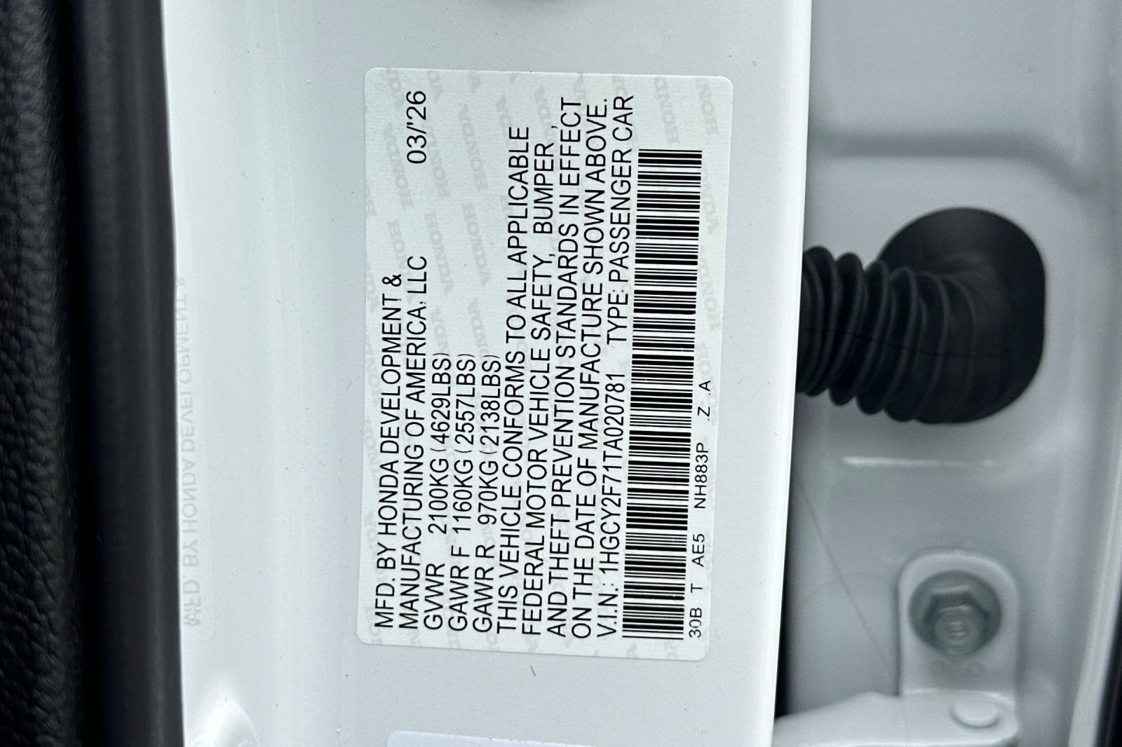 Certified 2026 Honda Accord Sport image 34