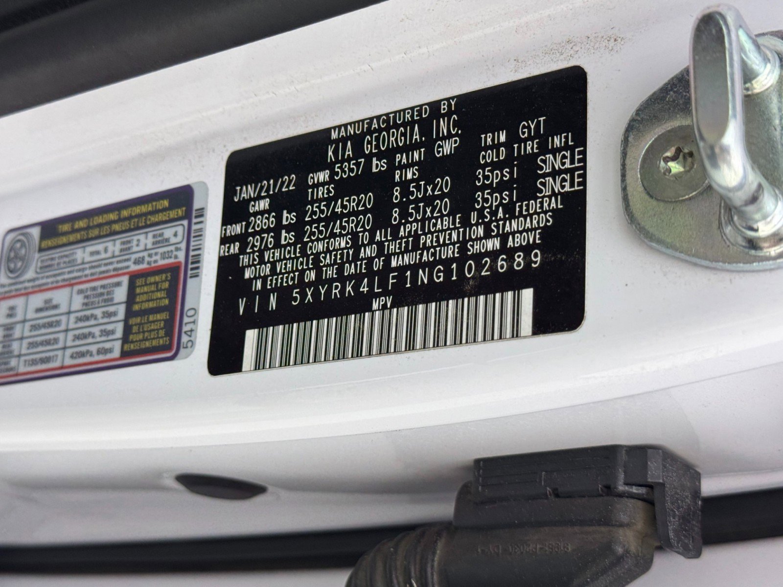 Used 2022 Kia Sorento SX image 45