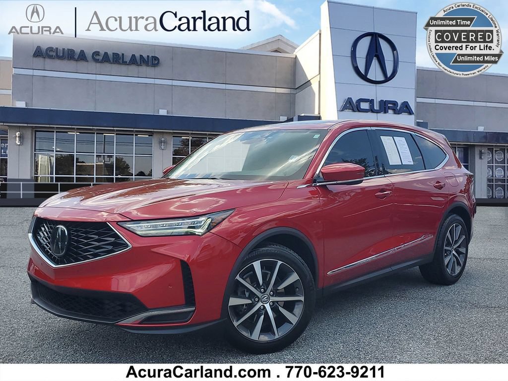 Certified 2025 Acura MDX w/ Technology Package FWD image 1