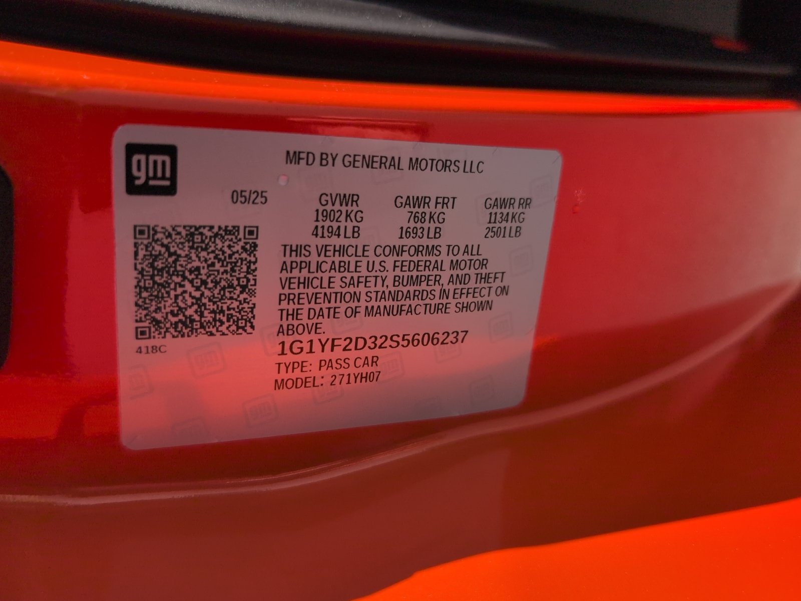 New 2025 Chevrolet Corvette Z06 RWD image 29