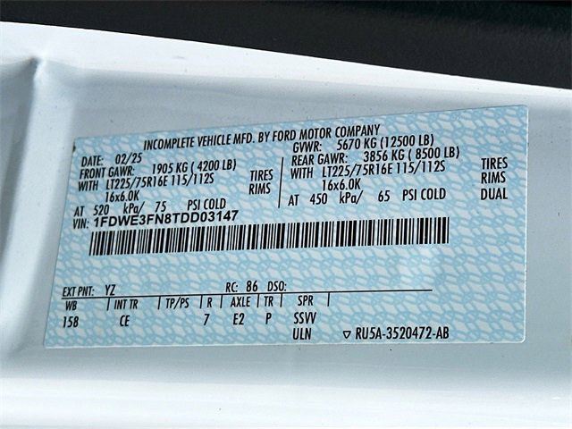 New 2026 Ford E-350 and Econoline 350 Super Duty w/ Power Equipment Group image 17