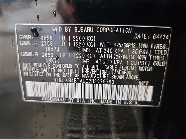 Used 2024 Subaru Outback Onyx Edition image 31