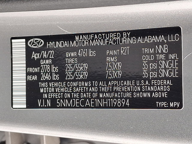 Certified 2022 Hyundai Tucson Limited AWD/4WD image 26