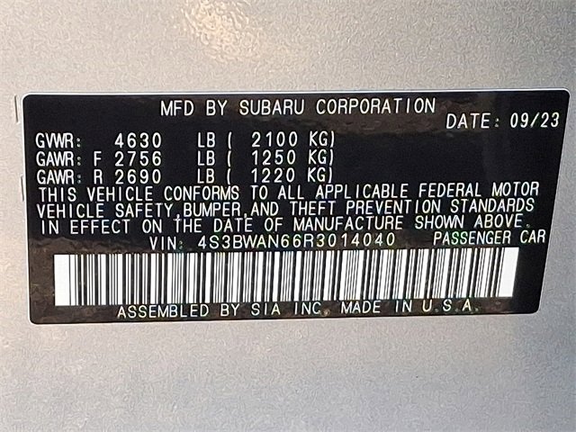 Used 2024 Subaru Legacy Limited image 28