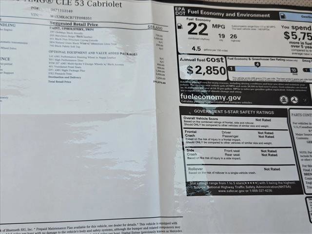 New 2026 Mercedes-Benz CLE 53 AMG 4MATIC Cabriolet image 14