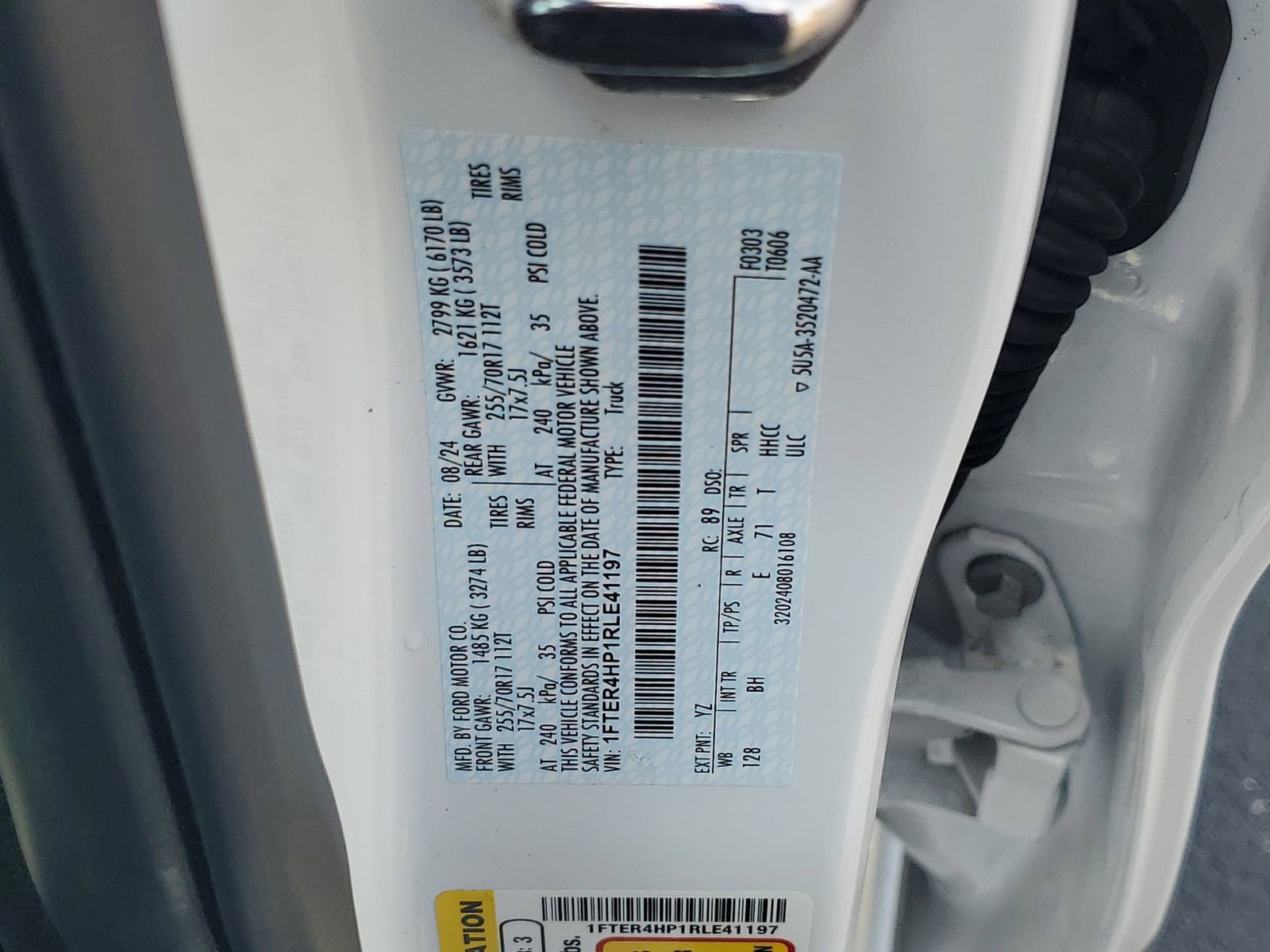 Certified 2024 Ford Ranger XLT AWD/4WD image 29