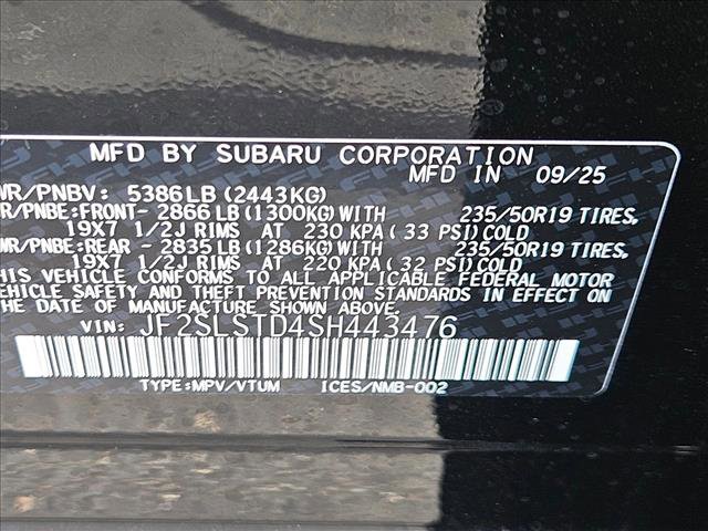 New 2025 Subaru Forester Touring image 18