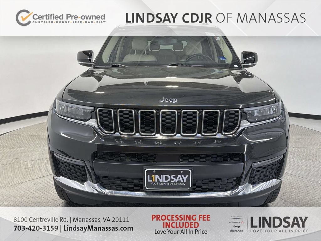 Certified 2022 Jeep Grand Cherokee L Limited AWD/4WD image 3