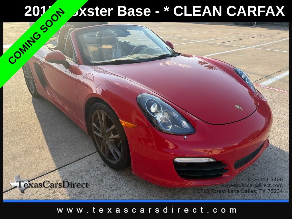 Used 2015 Porsche Boxster