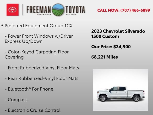Used 2023 Chevrolet Silverado 1500 Custom AWD/4WD image 9