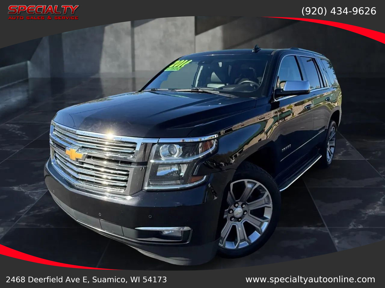 Used 2016 Chevrolet Tahoe LTZ