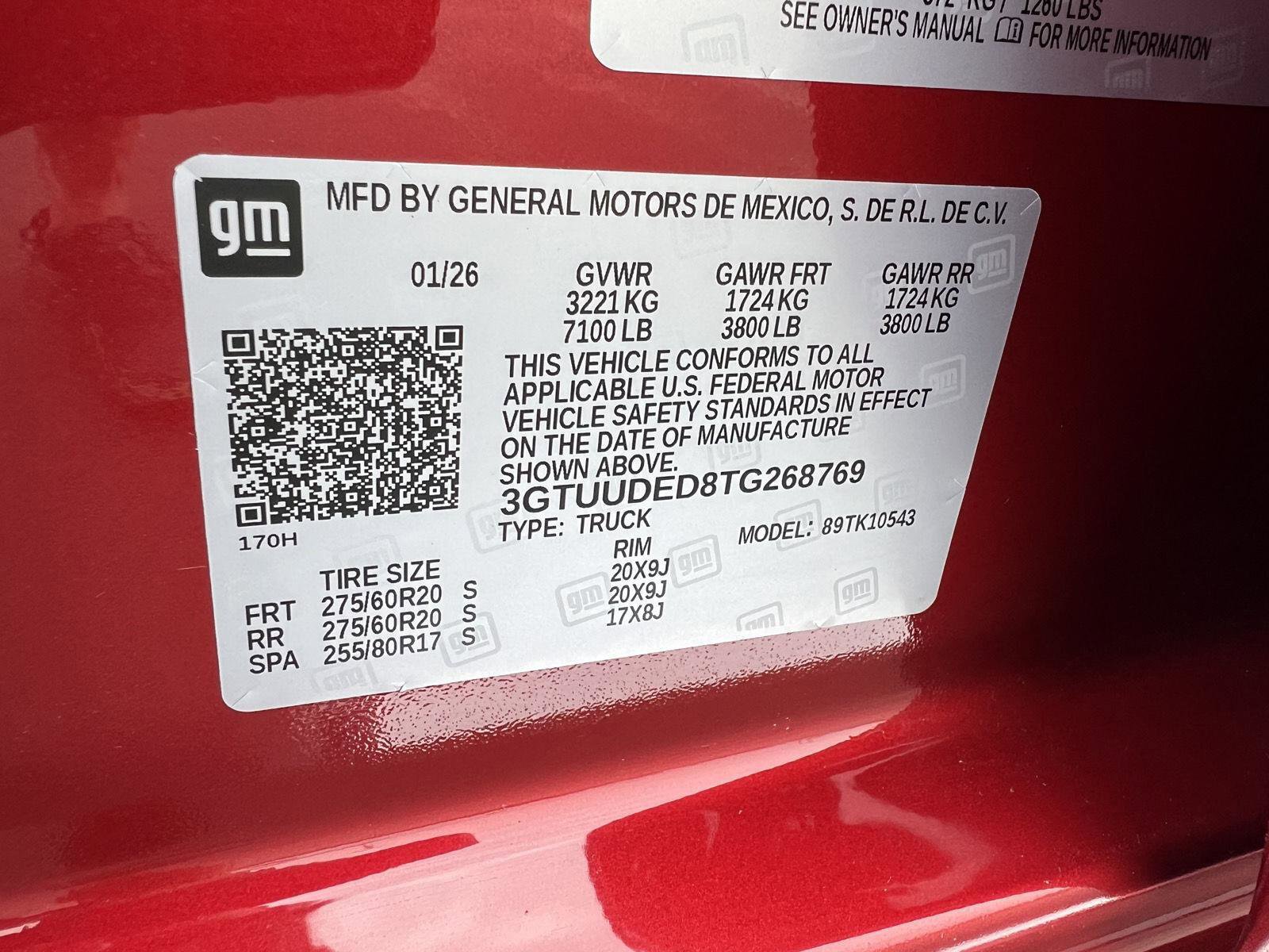 New 2026 GMC Sierra 1500 SLT image 56