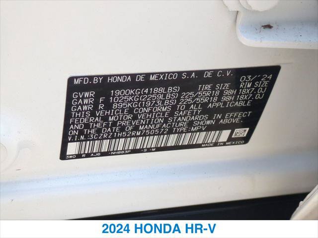 Certified 2024 Honda HR-V Sport image 26