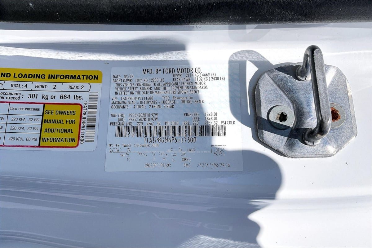 Used 2023 Ford Mustang Premium RWD image 30