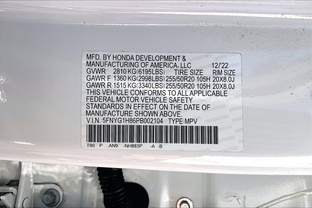 Used 2023 Honda Pilot Elite image 16