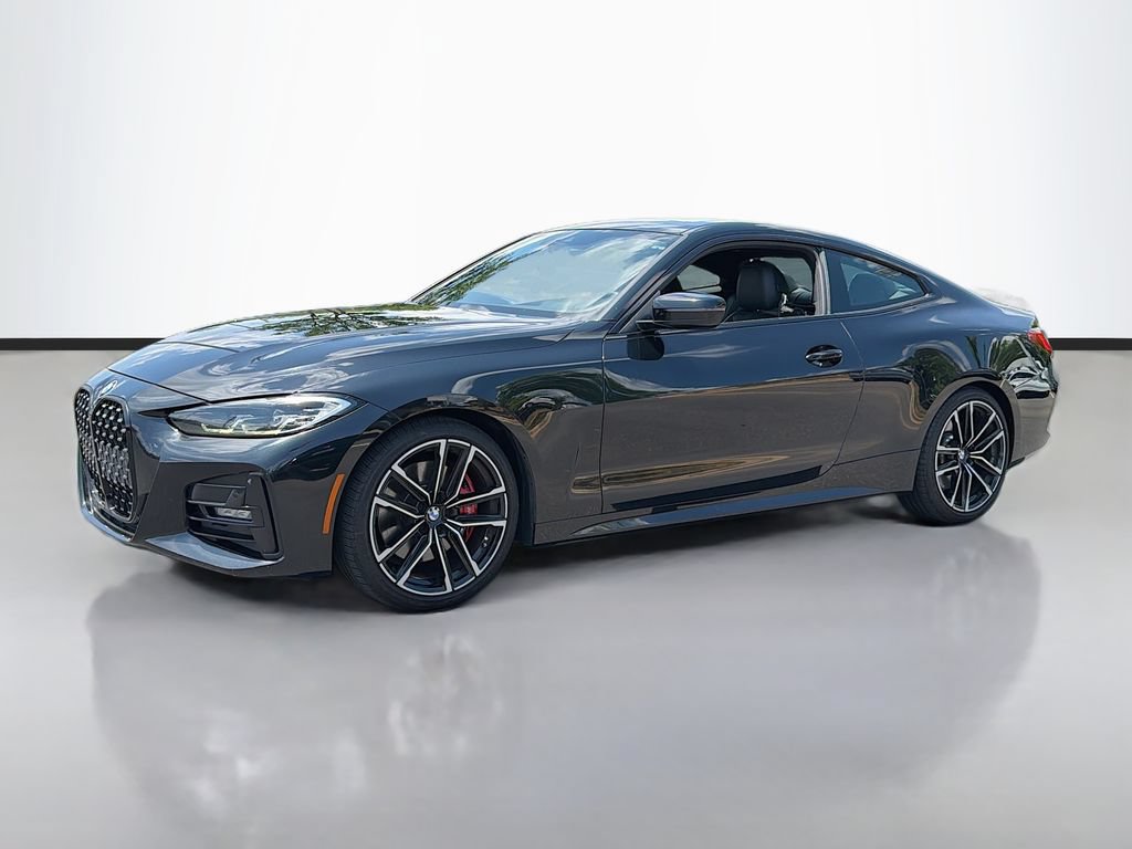 Used 2021 BMW 430i Coupe w/ M Sport Package RWD video 2