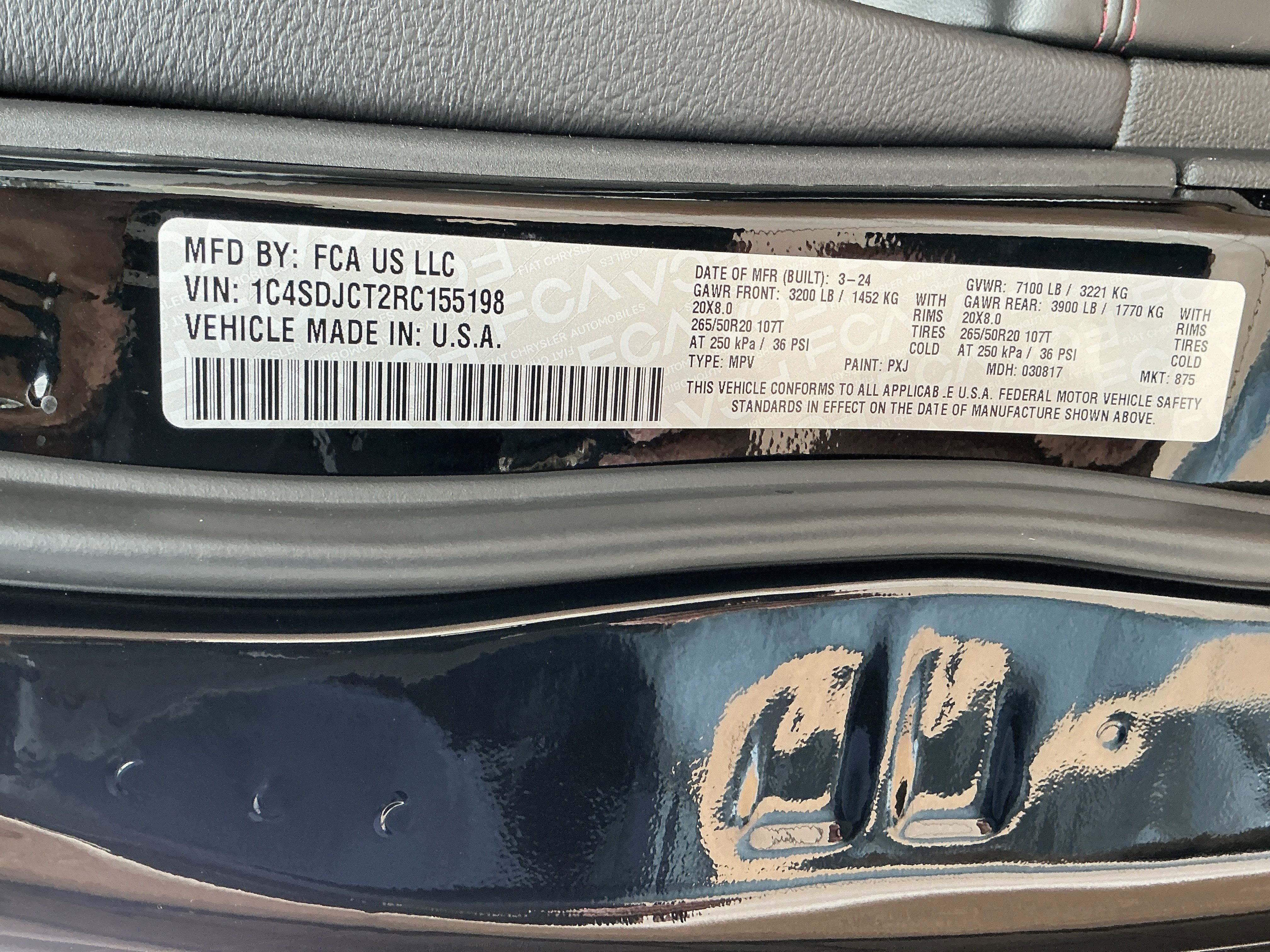 Used 2024 Dodge Durango R/T w/ Trailer Tow Group IV AWD/4WD image 24
