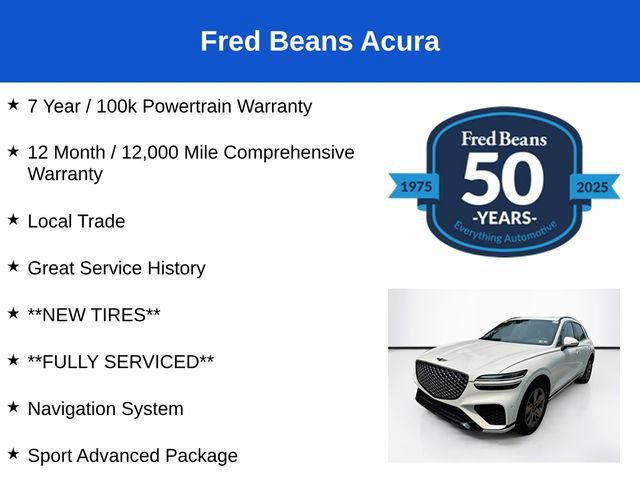 Used 2022 Genesis GV70 3.5T Sport w/ Sport Advanced Package AWD/4WD image 3