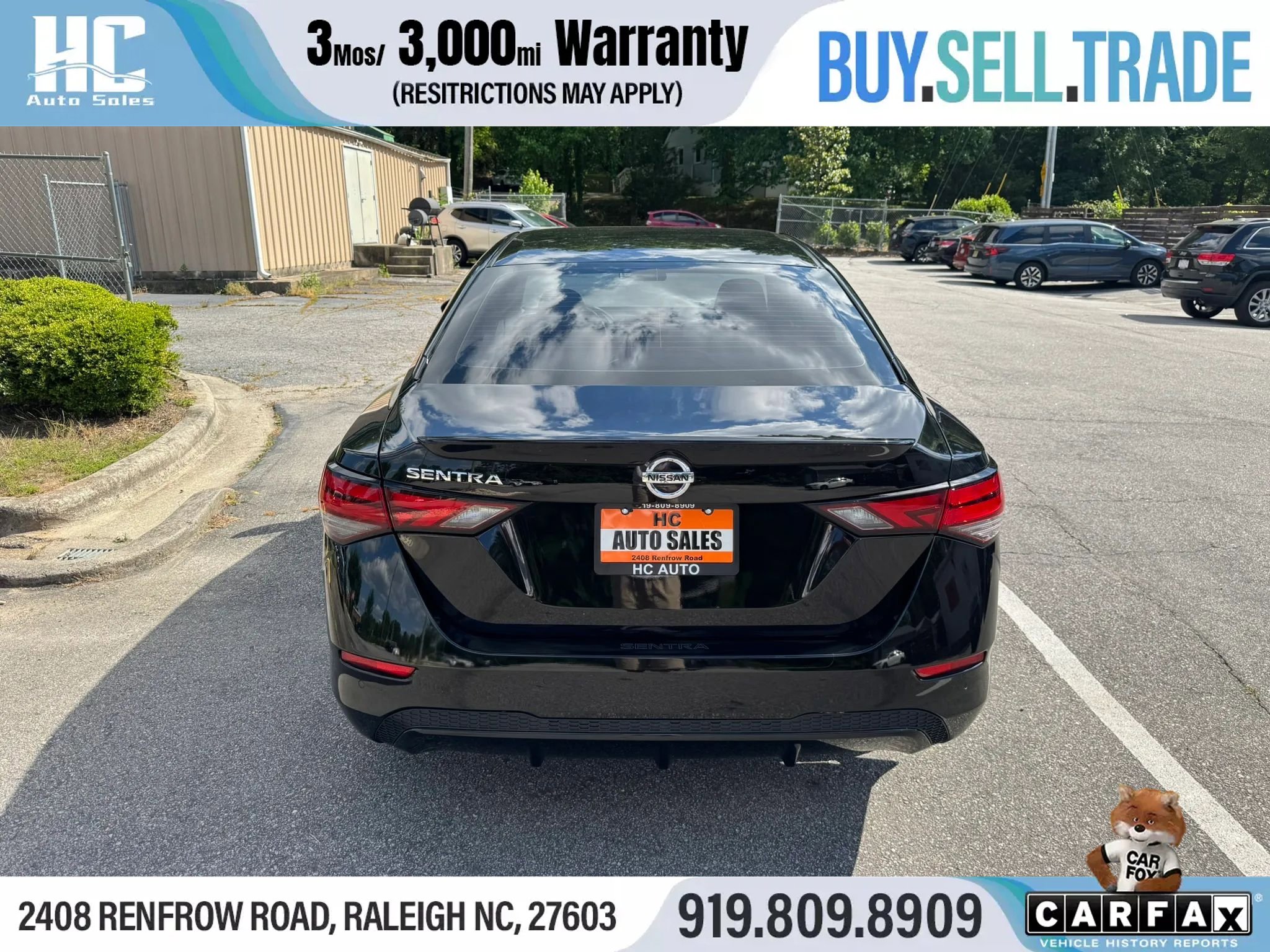 Used 2022 Nissan Sentra S w/ Lighting Package FWD image 4